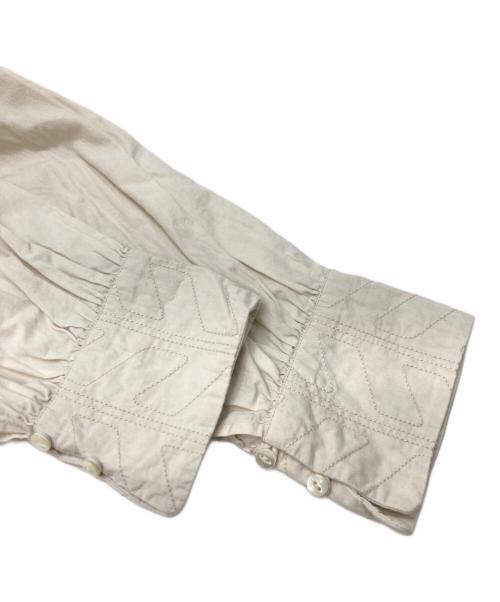 genten（ゲンテン）genten (ゲンテン) ドッキングチュニック アイボリー サイズ:40の古着・服飾アイテム