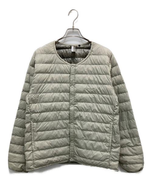 mont-bell（モンベル）mont-bell (モンベル) B:MING LIFE STORE (ビーミングライフストア) スペリオダウンラウンドネックジャケット グリーン サイズ:Lの古着・服飾アイテム
