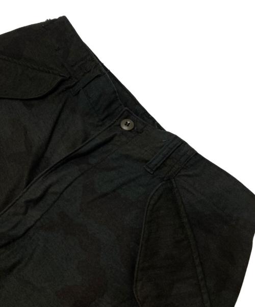 US ARMY（ユーエスアーミー）US ARMY (ユーエスアーミー) 後染めM65パンツ ブラック サイズ:不明(実寸参照)の古着・服飾アイテム