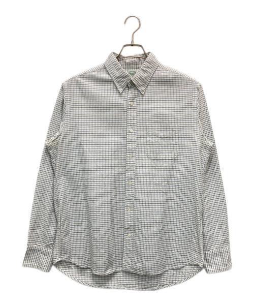 KEATON CHASE（キートンチェイス）KEATON CHASE (キートンチェイス) ボタンダウンシャツ ホワイト サイズ:Mの古着・服飾アイテム