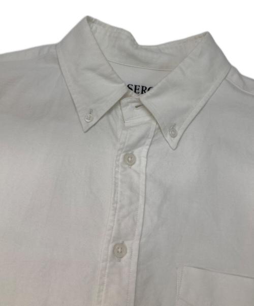 SERO（セロ）SERO (セロ) ボタンダウンシャツ ホワイト サイズ:Mの古着・服飾アイテム