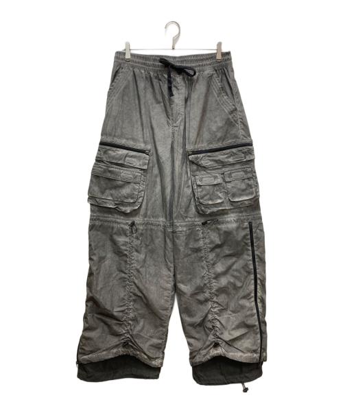 DNSR（ディーエヌエスアール）DNSR (ディーエヌエスアール) カーゴパンツ グレー サイズ:Lの古着・服飾アイテム
