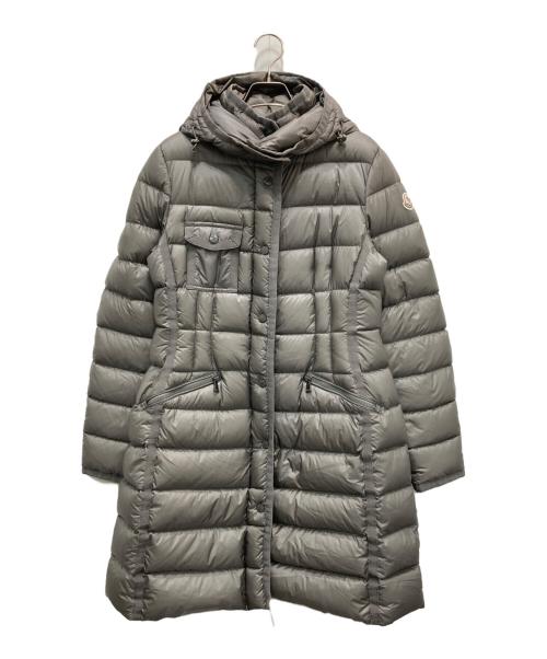 MONCLER（モンクレール）MONCLER (モンクレール) エルミンヌダウンコート グレー サイズ:3の古着・服飾アイテム