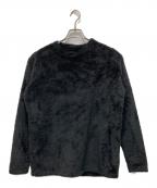 1PIU1UGUALE3 RELAXウノピゥウノウグァーレトレ リラックス）の古着「スウェット」｜ブラック