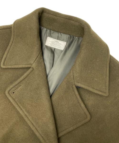 JOURNAL STANDARD relume（ジャーナルスタンダード レリューム）JOURNAL STANDARD relume (ジャーナルスタンダード レリューム) ピュアラムロングコクーンコート オリーブ サイズ:36の古着・服飾アイテム