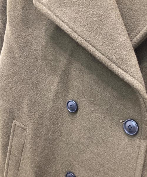 JOURNAL STANDARD relume（ジャーナルスタンダード レリューム）JOURNAL STANDARD relume (ジャーナルスタンダード レリューム) ピュアラムロングコクーンコート オリーブ サイズ:36の古着・服飾アイテム