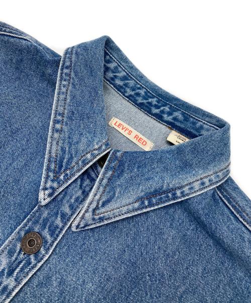 LEVI'S RED（リーバイス レッド）LEVI'S RED (リーバイス レッド) ユーティリティシャツ ブルー サイズ:Sの古着・服飾アイテム