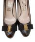 中古・古着 Salvatore Ferragamo (サルヴァトーレ フェラガモ) ヴァラヒールパンプス ブラウン サイズ:SIZE 7 1/2：10000円