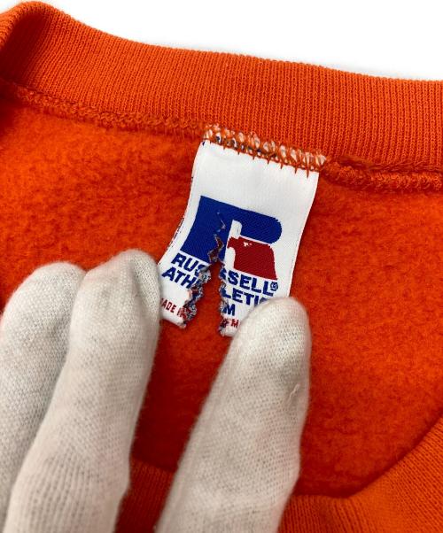 RUSSELL ATHLETIC（ラッセルアスレチック）RUSSELL ATHLETIC (ラッセルアスレチック) スウェット オレンジ サイズ:Mの古着・服飾アイテム
