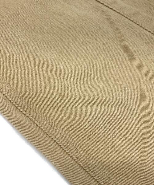 Q.anos（キュアノス）Q.anos (キュアノス) カーブデニムパンツ ブラウン サイズ:TMの古着・服飾アイテム