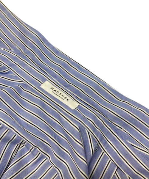 MACPHEE（マカフィー）MACPHEE (マカフィー) イージケア レギュラーカラーシャツ ネイビー サイズ:36の古着・服飾アイテム