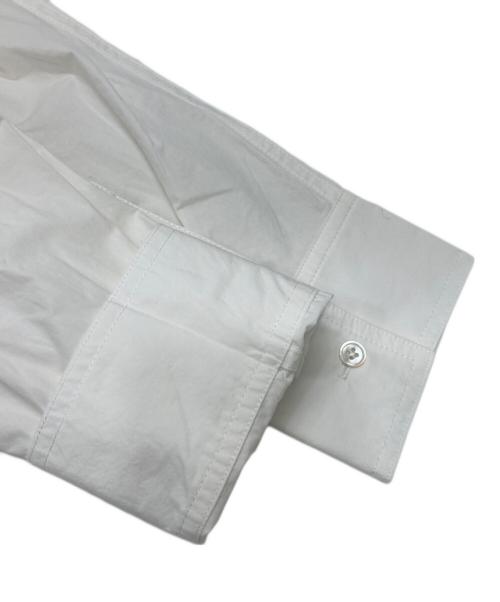 BEARDSLEY（ビアズリー）BEARDSLEY (ビアズリー) ツイードジレ付きシャツ ホワイト×グレー サイズ:FREEの古着・服飾アイテム