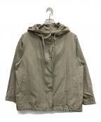 23区ニジュウサンク）の古着「ライトタッサー フーデットジャケット」｜カーキ