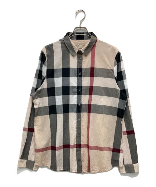 BURBERRY BRIT（バーバリーブリット）BURBERRY BRIT (バーバリーブリット) チェックシャツ ベージュ サイズ:XLの古着・服飾アイテム