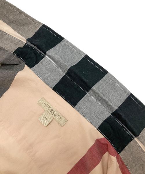 BURBERRY BRIT（バーバリーブリット）BURBERRY BRIT (バーバリーブリット) チェックシャツ ベージュ サイズ:XLの古着・服飾アイテム