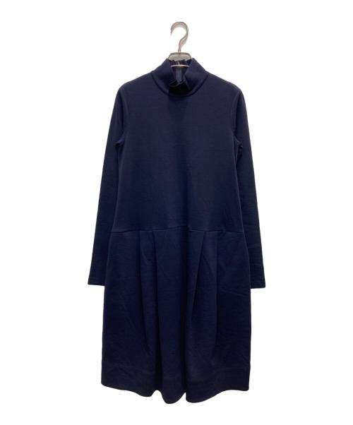 JIL SANDER NAVY（ジルサンダー ネイビー）JIL SANDER NAVY (ジルサンダー ネイビー) ニットワンピース ネイビー サイズ:36の古着・服飾アイテム
