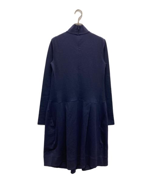 JIL SANDER NAVY（ジルサンダー ネイビー）JIL SANDER NAVY (ジルサンダー ネイビー) ニットワンピース ネイビー サイズ:36の古着・服飾アイテム