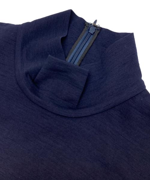 JIL SANDER NAVY（ジルサンダー ネイビー）JIL SANDER NAVY (ジルサンダー ネイビー) ニットワンピース ネイビー サイズ:36の古着・服飾アイテム