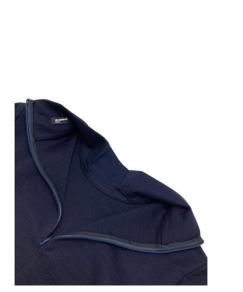 JIL SANDER NAVY（ジルサンダー ネイビー）JIL SANDER NAVY (ジルサンダー ネイビー) ニットワンピース ネイビー サイズ:36の古着・服飾アイテム