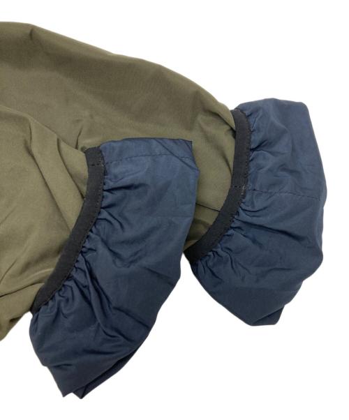 JIL SANDER NAVY（ジルサンダー ネイビー）JIL SANDER NAVY (ジルサンダー ネイビー) アシンメトリーフーデッドジャケット カーキ サイズ:38の古着・服飾アイテム