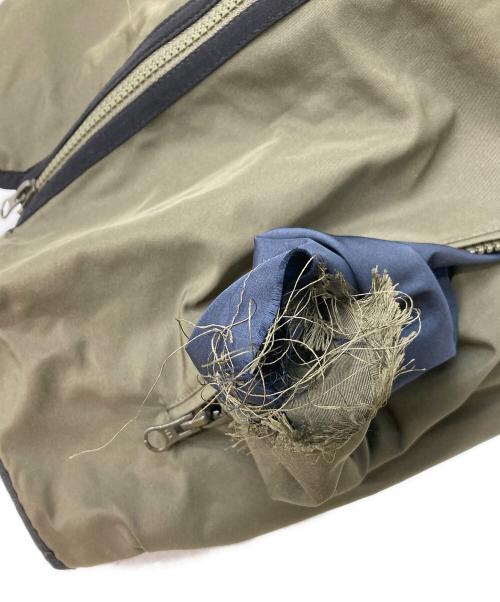 JIL SANDER NAVY（ジルサンダー ネイビー）JIL SANDER NAVY (ジルサンダー ネイビー) アシンメトリーフーデッドジャケット カーキ サイズ:38の古着・服飾アイテム