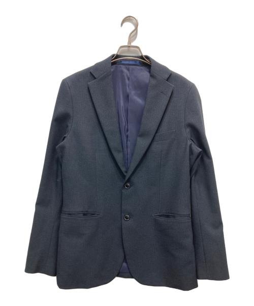 MEN's MELROSE（メンズメルローズ）MEN's MELROSE (メンズメルローズ) 2WAYストレッチグレンチェックスーツ ネイビー サイズ:SIZE3の古着・服飾アイテム