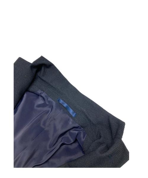 MEN's MELROSE（メンズメルローズ）MEN's MELROSE (メンズメルローズ) 2WAYストレッチグレンチェックスーツ ネイビー サイズ:SIZE3の古着・服飾アイテム