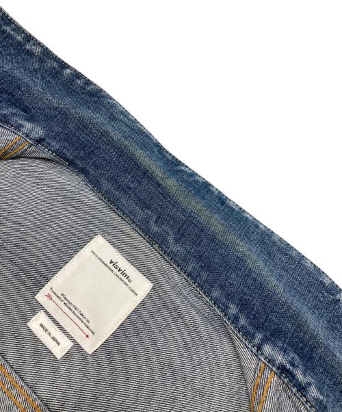 VISVIM（ビズビム）VISVIM (ビズビム) SS 101 JKT ブルー サイズ:4の古着・服飾アイテム