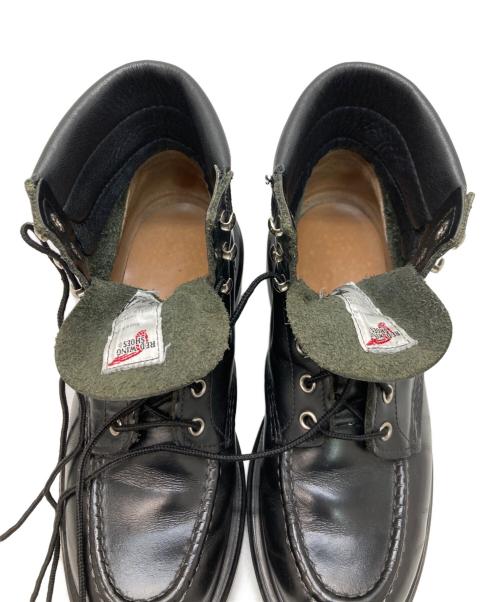 RED WING（レッドウィング）RED WING (レッドウィング) SUPER SOLE 6-INCH MOC ブラック サイズ:7 1/2の古着・服飾アイテム