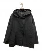 JOURNAL STANDARDジャーナルスタンダード）の古着「グログランフードコート」｜ブラック