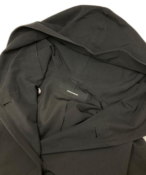 JOURNAL STANDARD（ジャーナルスタンダード）JOURNAL STANDARD (ジャーナルスタンダード) グログランフードコート ブラック サイズ:36の古着・服飾アイテム
