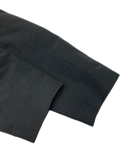 JOURNAL STANDARD（ジャーナルスタンダード）JOURNAL STANDARD (ジャーナルスタンダード) グログランフードコート ブラック サイズ:36の古着・服飾アイテム