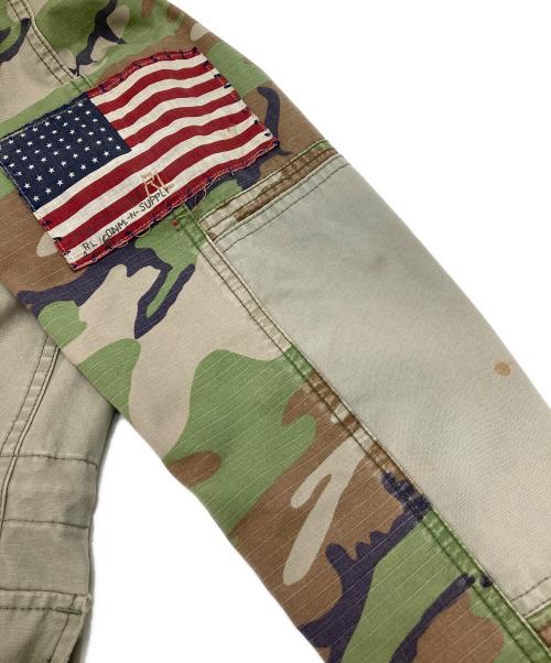 Denim & Supply Ralph Lauren（デニム＆サプライ ラルフローレン）Denim & Supply Ralph Lauren (デニム＆サプライ ラルフローレン) ミリタリージャケット カーキ サイズ:XSの古着・服飾アイテム