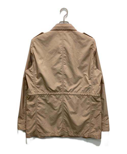 MAGNOLIA TOKYO（マグノリアトウキョウ）MAGNOLIA TOKYO (マグノリアトウキョウ) LIMONTAナイロンサファリジャケット ベージュ サイズ:48の古着・服飾アイテム