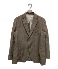 EMPORIO ARMANI（エンポリオアルマーニ）の古着「シングルブレストジャケット」｜ベージュ