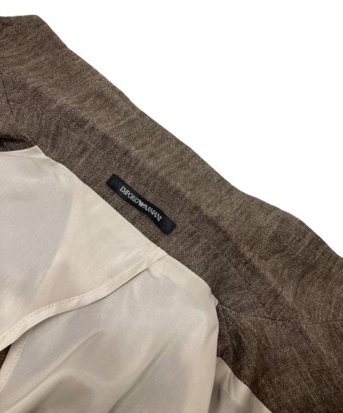 EMPORIO ARMANI（エンポリオアルマーニ）EMPORIO ARMANI (エンポリオアルマーニ) シングルブレストジャケット ベージュ サイズ:50の古着・服飾アイテム