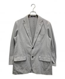 Aquascutum（アクアスキュータム）の古着「TEC.3 Knit Seersucker Jacket」｜グレー