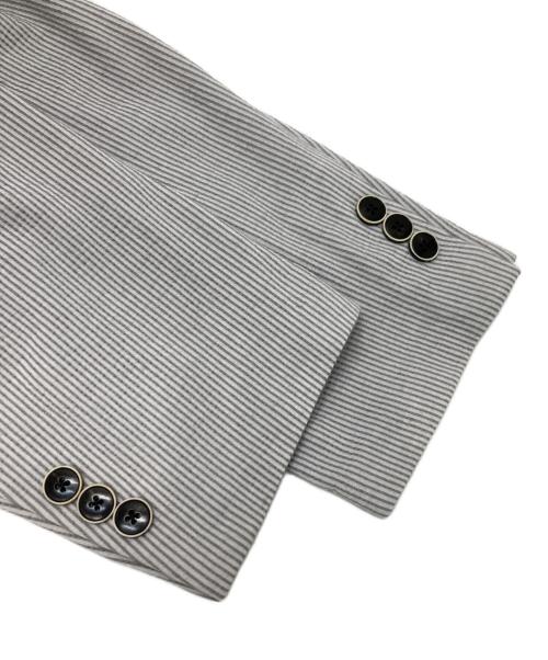 Aquascutum（アクアスキュータム）Aquascutum (アクアスキュータム) TEC.3 Knit Seersucker Jacket グレー サイズ:40の古着・服飾アイテム