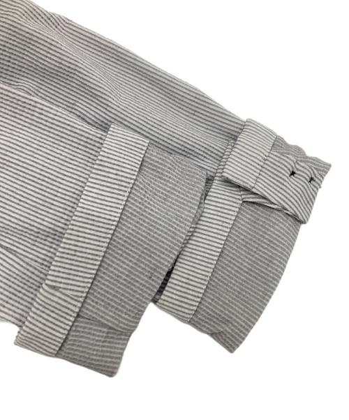 Aquascutum（アクアスキュータム）Aquascutum (アクアスキュータム) TEC.3 Knit Seersucker Jacket グレー サイズ:40の古着・服飾アイテム