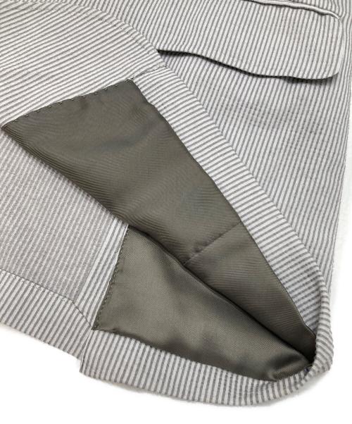 Aquascutum（アクアスキュータム）Aquascutum (アクアスキュータム) TEC.3 Knit Seersucker Jacket グレー サイズ:40の古着・服飾アイテム