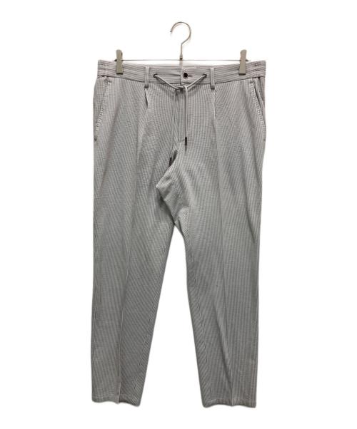 Aquascutum（アクアスキュータム）Aquascutum (アクアスキュータム) TEC.3 Knit Seersucker Pants グレー サイズ:Lの古着・服飾アイテム