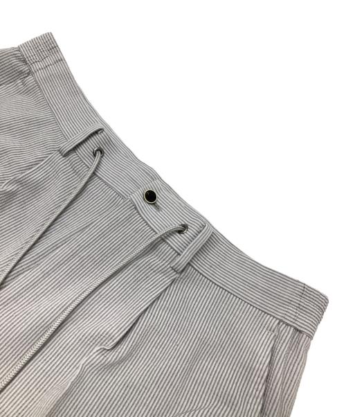 Aquascutum（アクアスキュータム）Aquascutum (アクアスキュータム) TEC.3 Knit Seersucker Pants グレー サイズ:Lの古着・服飾アイテム
