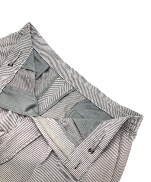 Aquascutum（アクアスキュータム）Aquascutum (アクアスキュータム) TEC.3 Knit Seersucker Pants グレー サイズ:Lの古着・服飾アイテム