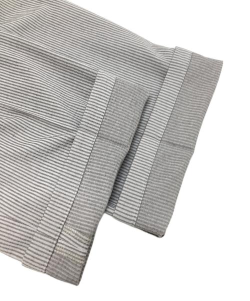 Aquascutum（アクアスキュータム）Aquascutum (アクアスキュータム) TEC.3 Knit Seersucker Pants グレー サイズ:Lの古着・服飾アイテム