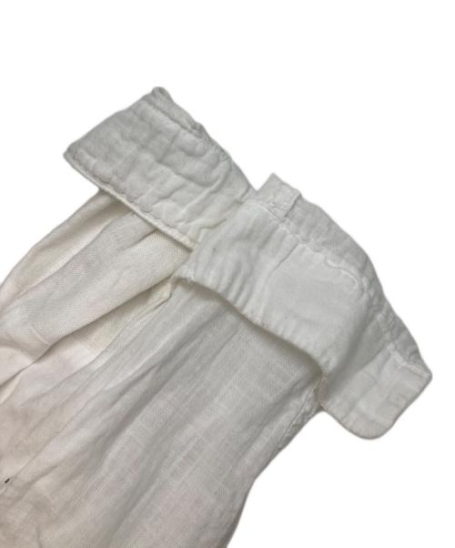 KAPITAL（キャピタル）KAPITAL (キャピタル) 綿×リネン パッチワークカトマンズシャツ ホワイト サイズ:2の古着・服飾アイテム