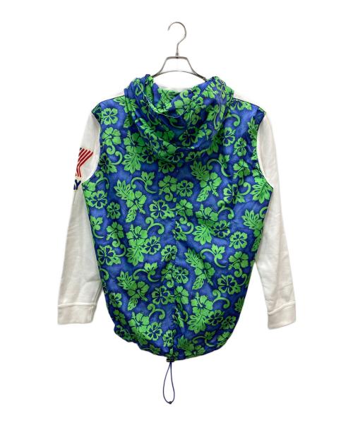 DSQUARED2（ディースクエアード）DSQUARED2 (ディースクエアード) K-way (ケイウェイ) パーカー ホワイト サイズ:Lの古着・服飾アイテム