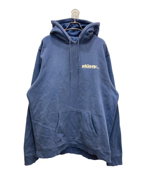 stussy（ステューシー）stussy (ステューシー) フェードプルオーバーパーカー ネイビー サイズ:XLの古着・服飾アイテム