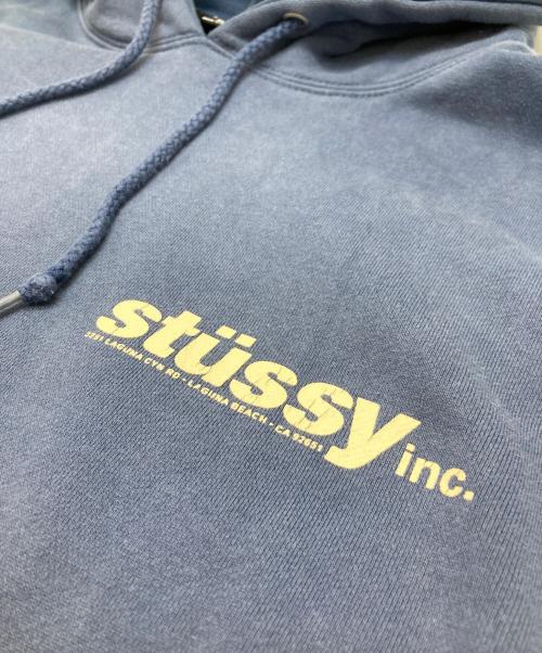 stussy（ステューシー）stussy (ステューシー) フェードプルオーバーパーカー ネイビー サイズ:XLの古着・服飾アイテム