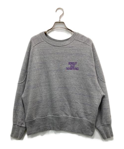 THE NORTHFACE PURPLELABEL（ザ・ノースフェイス パープルレーベル）THE NORTHFACE PURPLELABEL (ザ・ノースフェイス パープルレーベル) Field Crew Neck Sweat クルーネックスウェット パープル サイズ:Sの古着・服飾アイテム