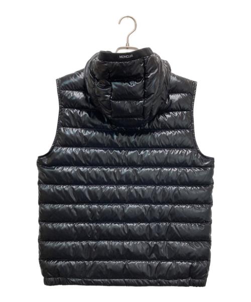 MONCLER（モンクレール）MONCLER (モンクレール) ダウンベスト ブラック サイズ:2の古着・服飾アイテム